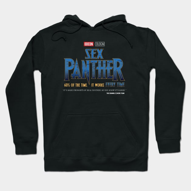 Sex Panther Hoodie by TrulyMadlyGeekly